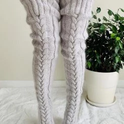 Levency Warm Thigh-High Socks New In