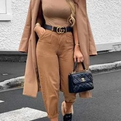 Levency High Waist Denim Bloomers