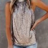 Levency Dress You Up Sequin Halter Top