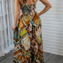 Levency New In Charm Me Wide Legged Tube Jumpsuit