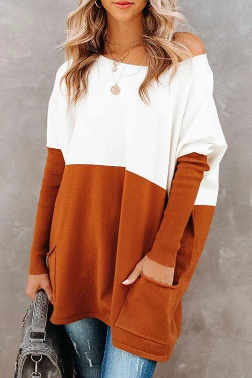 Levency New In Get Comfortable Double Pocket Sweater 2 Levency New In Get Comfortable Double Pocket Sweater