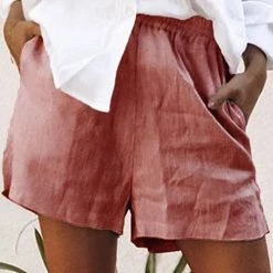 Levency Solid Pockets Shorts