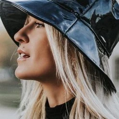 Levency New In PU Bucket Hat