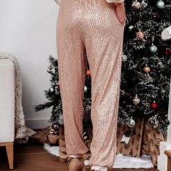 Levency New In Show Your Sparkle Sequin Joggers