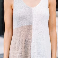 Levency Color Block Sweater Tank New In 30 Levency Color Block Sweater Tank New In