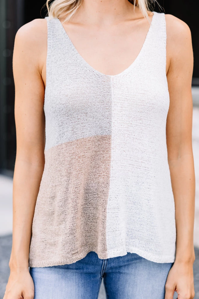 Levency Color Block Sweater Tank New In 8 Levency Color Block Sweater Tank New In