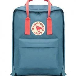Levency Canvas School Backpack