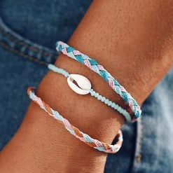 Levency New In Braided Rope Layer Bracelet