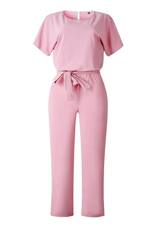 Levency New In Short Sleeve Knot Jumpsuit 19 Levency New In Short Sleeve Knot Jumpsuit