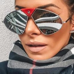 Levency Punk Pilot Polarized Sunglasses