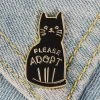 Levency Please Adopt Pin