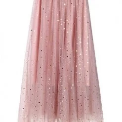 Levency New In Star Moon A Line Mesh Skirts