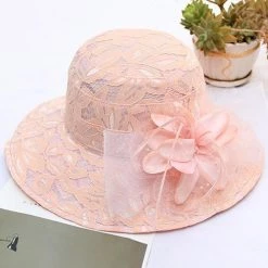 Levency New In Lace Flower Hat