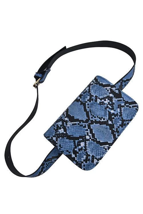 Levency New In Snakeskin Belt Bag 5 Levency New In Snakeskin Belt Bag