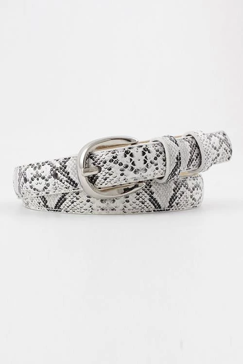 Levency Skinny Snakeskin Belt New In 2 Levency Skinny Snakeskin Belt New In