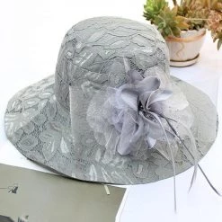 Levency New In Lace Flower Hat