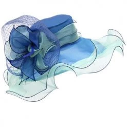 Levency Organza Floral Hat New In