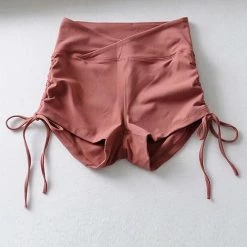 Levency Drawstring V Waist Shorts New In