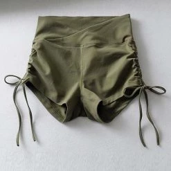 Levency Drawstring V Waist Shorts New In