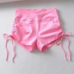 Levency Drawstring V Waist Shorts New In