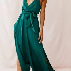 Levency New In Slit Belted Slip Jumpsuits 16 Levency New In Slit Belted Slip Jumpsuits