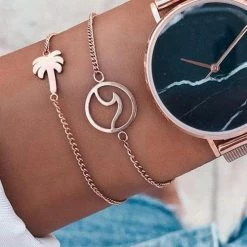 Levency Coconut Tree Layer Bracelet 7 Levency Coconut Tree Layer Bracelet