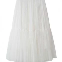 Levency New In Patchwork Gauze Bubble Skirt