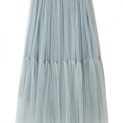 Levency New In Patchwork Gauze Bubble Skirt