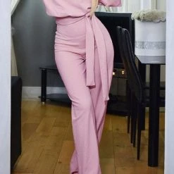 Levency New In Short Sleeve Knot Jumpsuit 32 Levency New In Short Sleeve Knot Jumpsuit