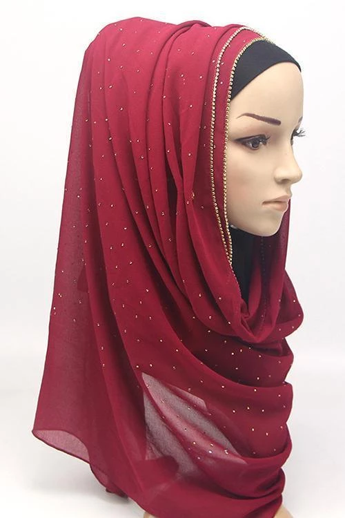 Levency Rhinestone Shawl Scarf 22 Levency Rhinestone Shawl Scarf