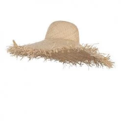 Levency Ripped Hem Wide Brim Hat New In 19 Levency Ripped Hem Wide Brim Hat New In