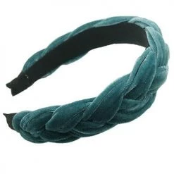 Levency Velvet Braid Headband New In