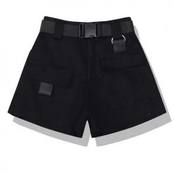 Levency New In Pockets Cargo Shorts With Belt