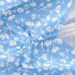 Levency New In Print Slit Short Sleeve Dress