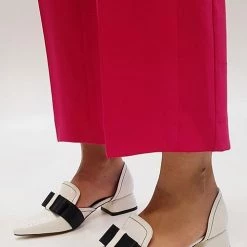 Levency Bow Pointed Flats New In