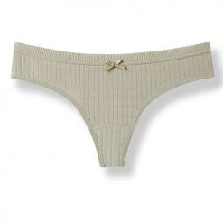 Levency Thread Bow Thong New In