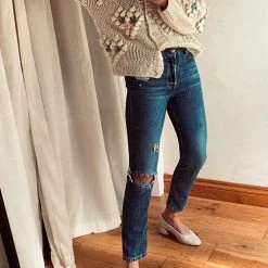 Levency Floral Pearl Button Cardigan