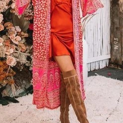 Levency Floral Print Long Sleeve Cardigan New In