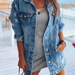 Levency Ripped Denim Jackets 32 Levency Ripped Denim Jackets