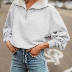 Levency Zipper Lapel Hoodie