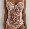 Levency New In Tease Vanessa Embroidered Teddy