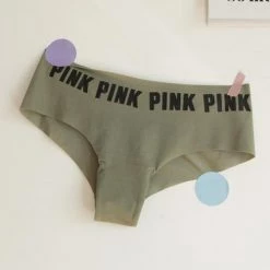 Levency Letter Print Thong New In