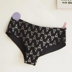 Levency Letter Print Thong New In