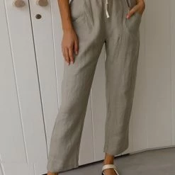 Levency Relaxed Drawstring Pants New In