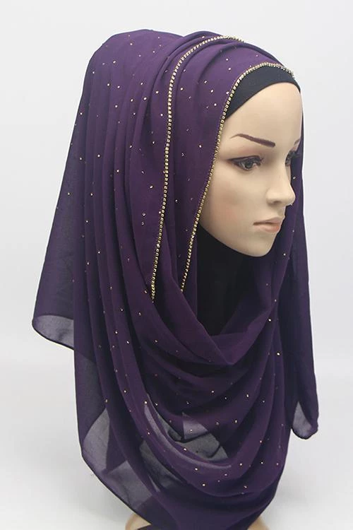 Levency Rhinestone Shawl Scarf 24 Levency Rhinestone Shawl Scarf