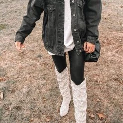 Levency New In Pockets Button Denim Jackets