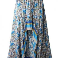 Levency Print Irregularity Skirts