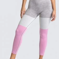 Levency Seamless Color Block Bra Leggings Set