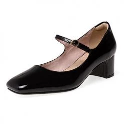 Levency New In Square Toe Heeled Mary Janes