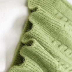 Levency V Neck Sleeveless Knit Tank Top